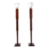 Pair of large floor lamps - Art Deco period