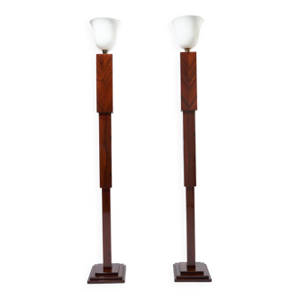 Pair of large floor lamps - Art Deco period