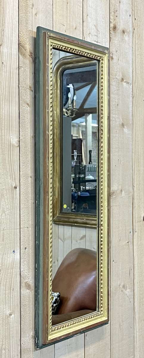 Mirror early twentieth in gilded wood