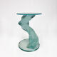 Table d’appoint en verre spiralé Ravello, années 1980