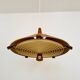 Suspension en sisal et teck par Temde