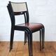Vintage Mullca leather chair, 50s