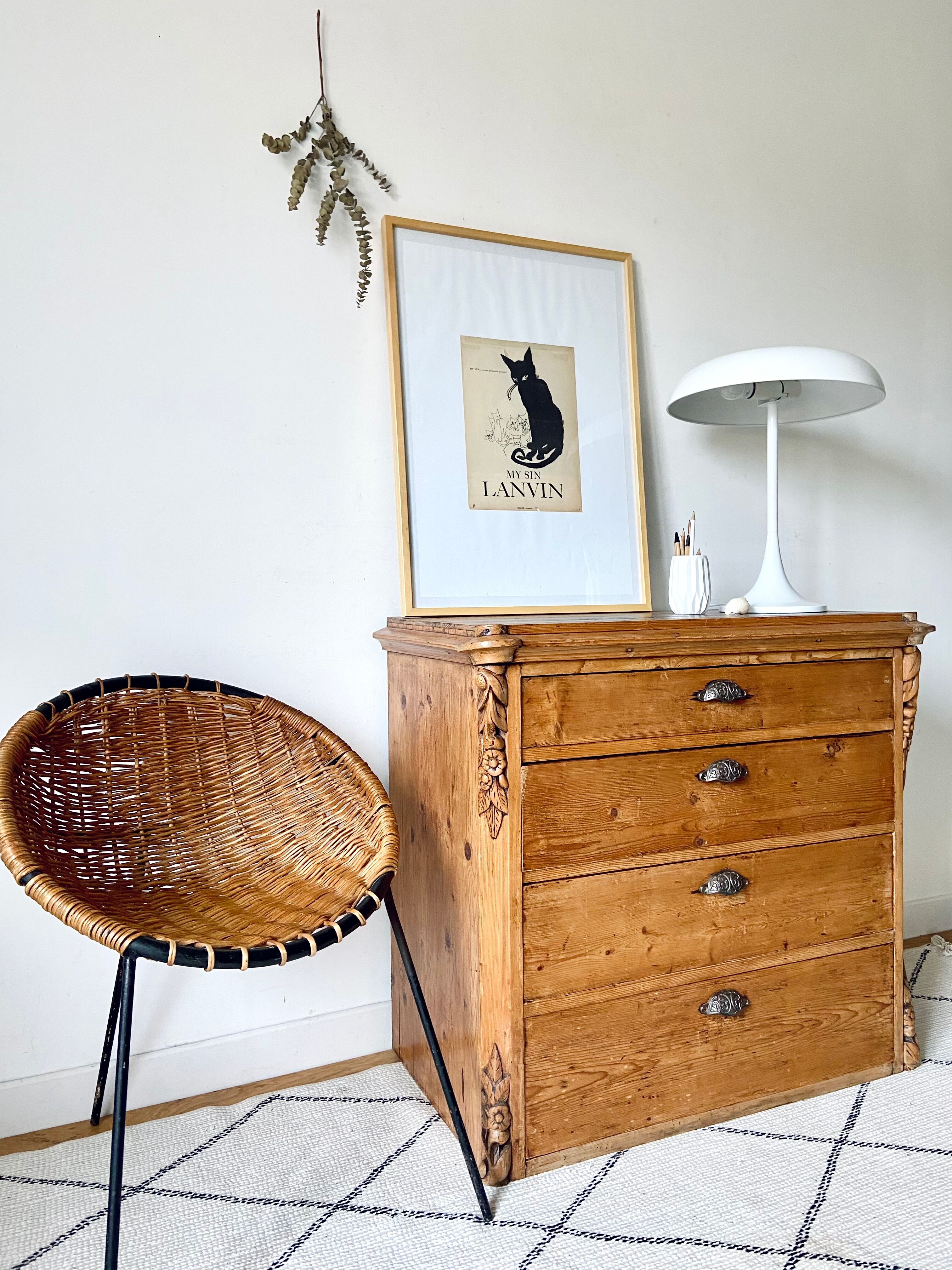 Old counter furniture - chest of drawers