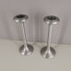 Pair of Ikea candlesticks by designer Carl Öjerstam