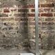 Vintage 70'S thrush floor lamp with 3 chrome metal lights.
