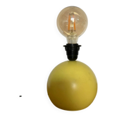 Arlus Ball Lamp Lighting, yellow, lacquered metal, 1960s/70s