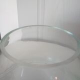 Original transparent glass vase