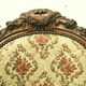 Pair of Napoleon III chairs in 19th century carved mahogany