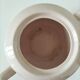 Art Deco sugar bowl and milk jug Céranord Saint-Amand pale pink