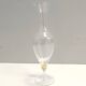 Transparent and Murano Glass Pitcher Vase by La Murrina with Gold Leaf, Ita