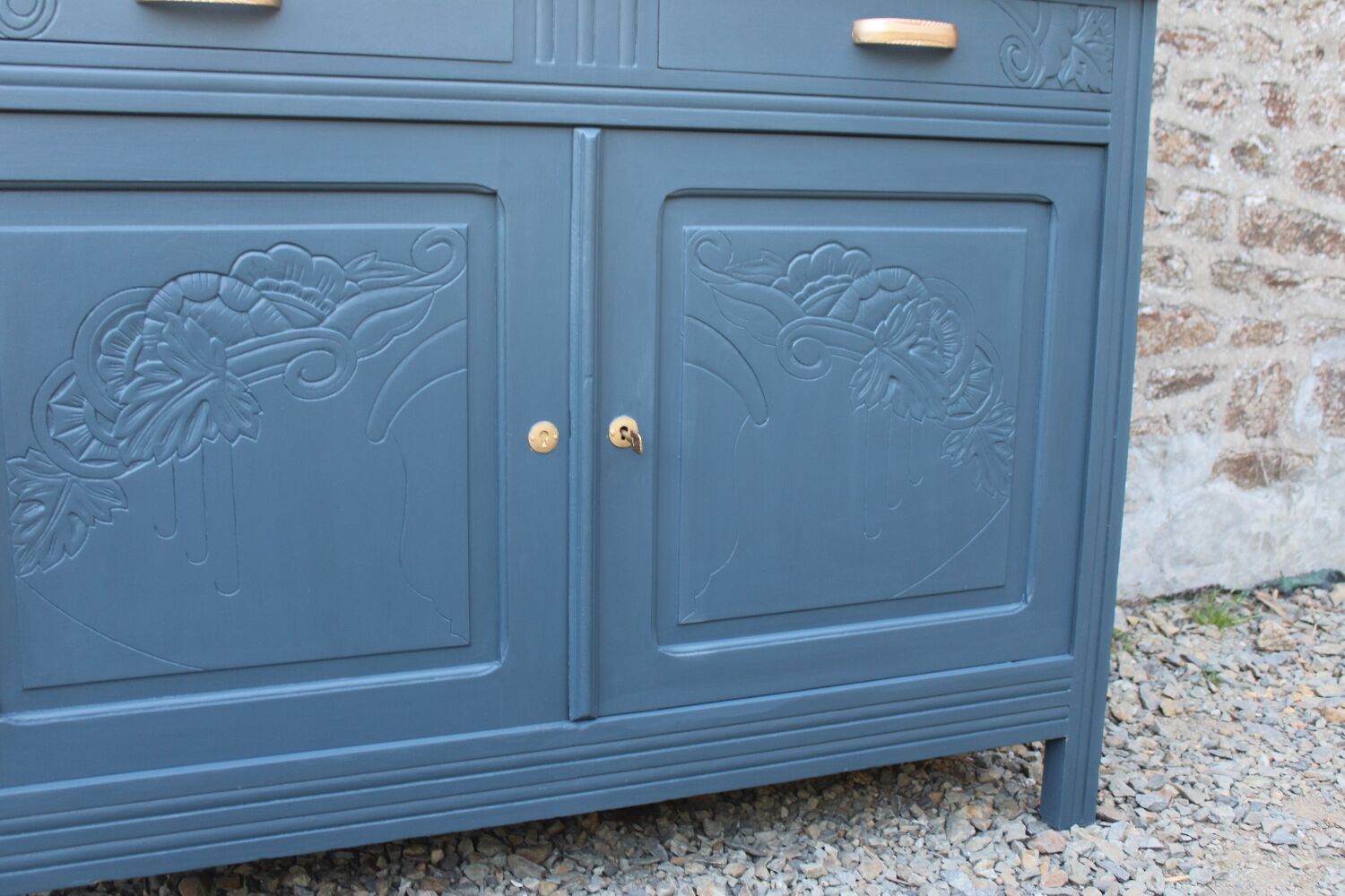 Vintage art deco parisian sideboard