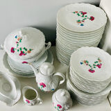 Set of 59 pieces Limoges porcelain