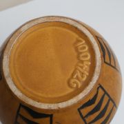 Art deco earthenware vase