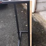 Wood and metal coffee table