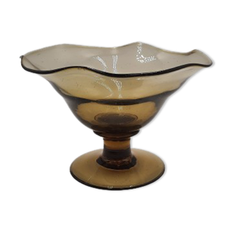 Coupe en verre bullé