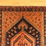 Handmade Persian Hamadan Rug 195x130cm