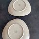 Two Rosenthal Flash Triangular Plates, Vintage 1980s