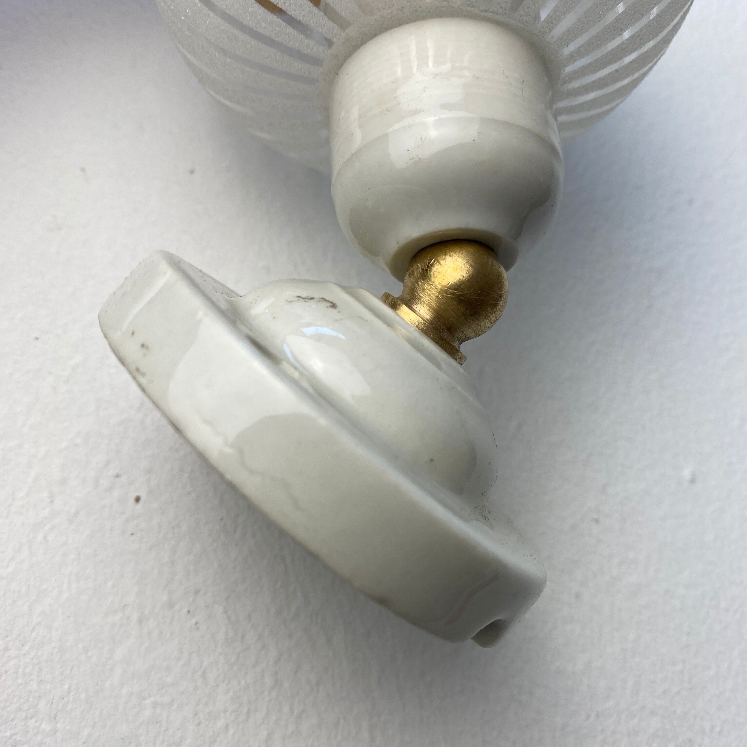 Pair of old vintage sconces
