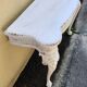 Magnificent console in Gustavian style / Shabby chic patinated.