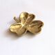 Trinket bowl decoration clover gilded bronze
