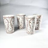Verres à eau en céramique