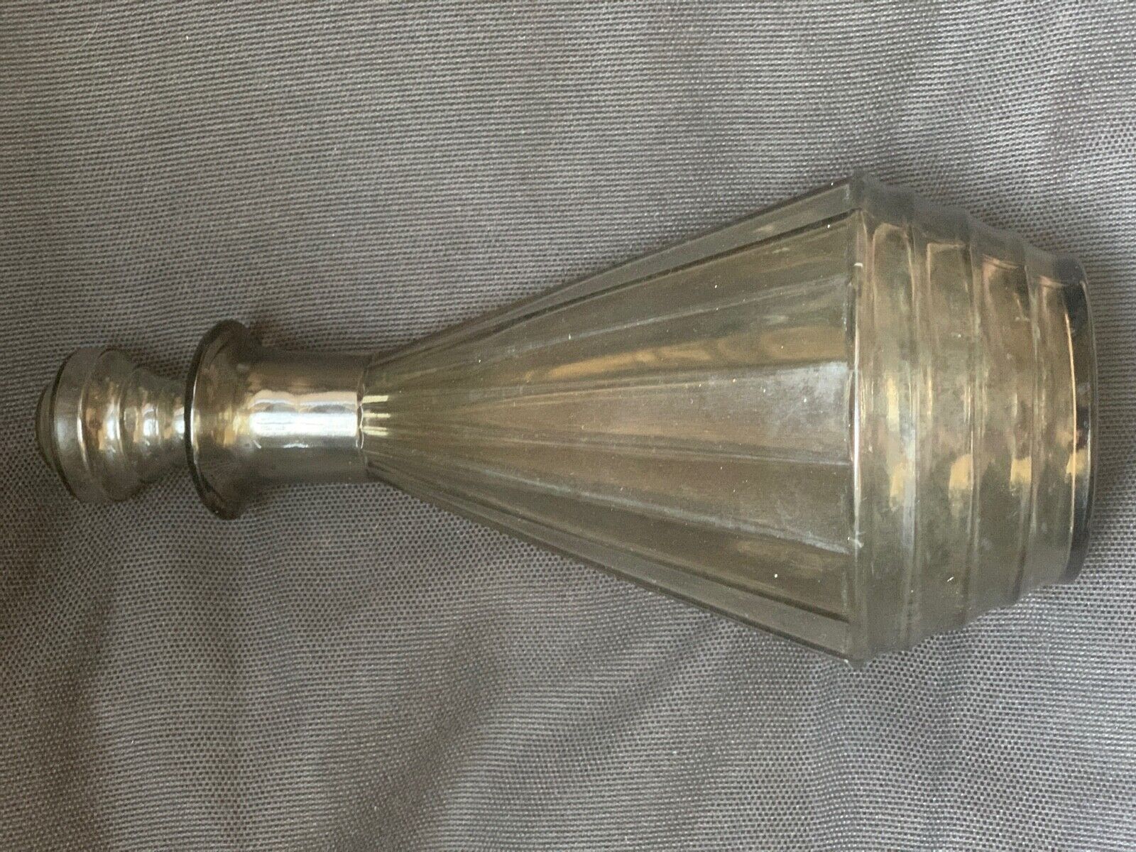 Black carafe, Art Deco, glass