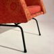Pair of armchairs - vintage italian fabric 1960