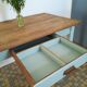 Table de ferme vintage