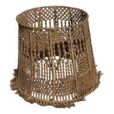 Abat jour en macramé