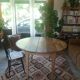 Table de ferme ronde D 130 cm