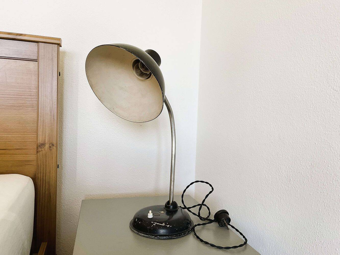 RARE Portuguese Bauhaus Kaiser Idell desk lamp 1930s