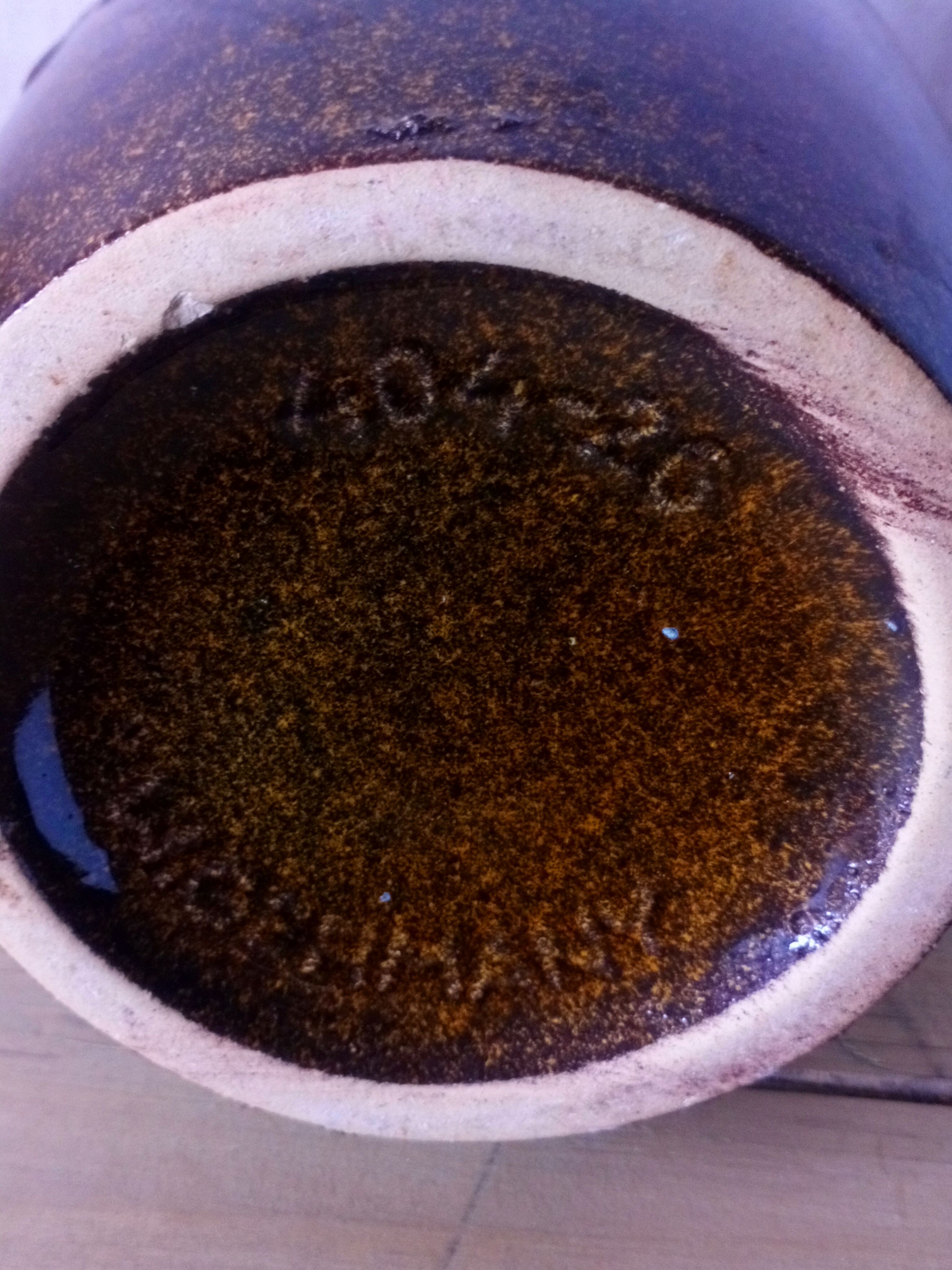 Vase ceramic West Germany 60 years