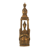 Décoration murale ancienne bronze doré