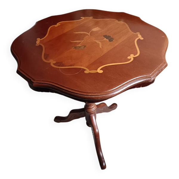 Table, guéridon tripode vintage