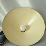 Suspension enamelled sheet metal rises drop vintage blue