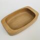 Solid wood bowl/plateau – vintage Scandinavian design – Sweden