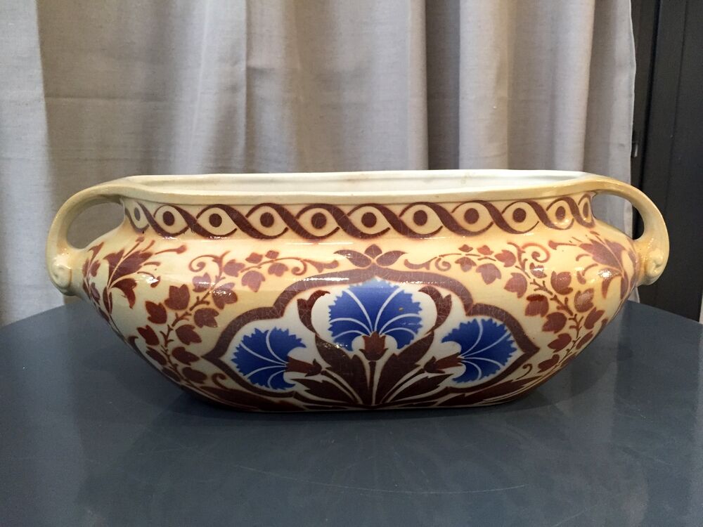 Gardener k&g luneville in earthenware model palmyra