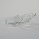 Plat danois en verre par Holmegaard, années 1970