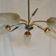 Vintage 50s suspension ceiling five lights