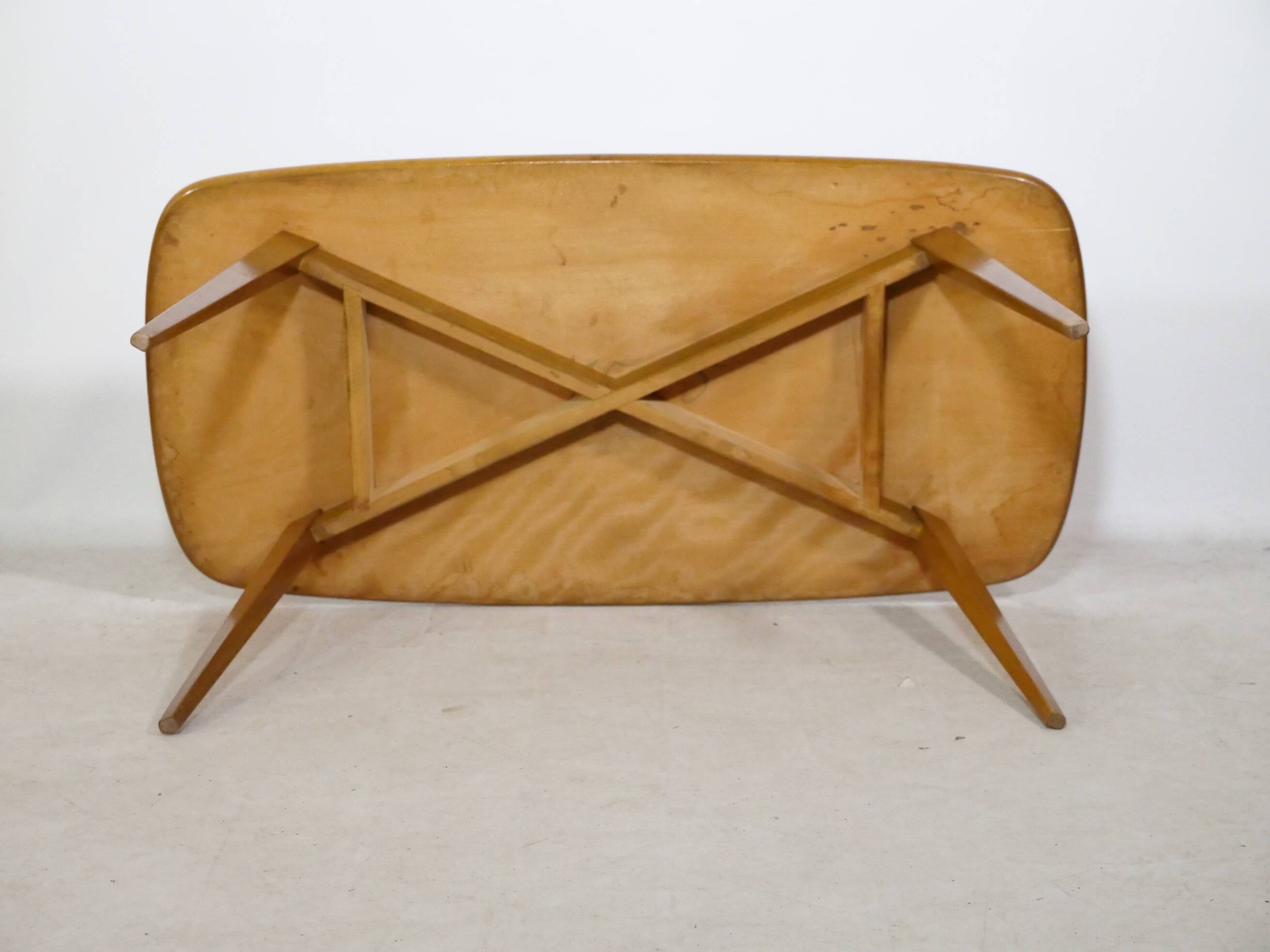 Mid-Century Walnut Coffee Table, 1960s Design