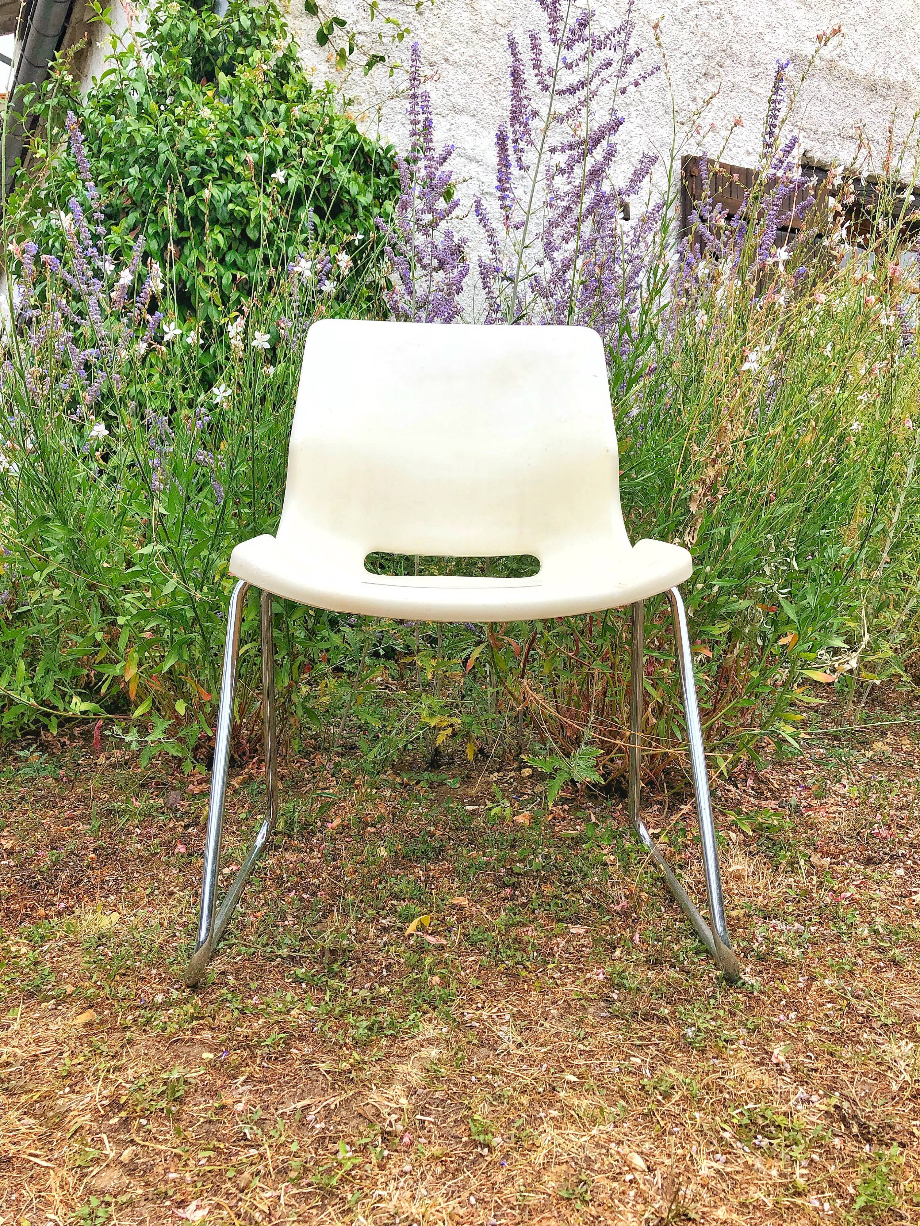 Lots of 5 chairs with Swedish design Svante Schoblom Overman