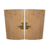 Pair of art deco doors