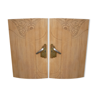 Pair of art deco doors