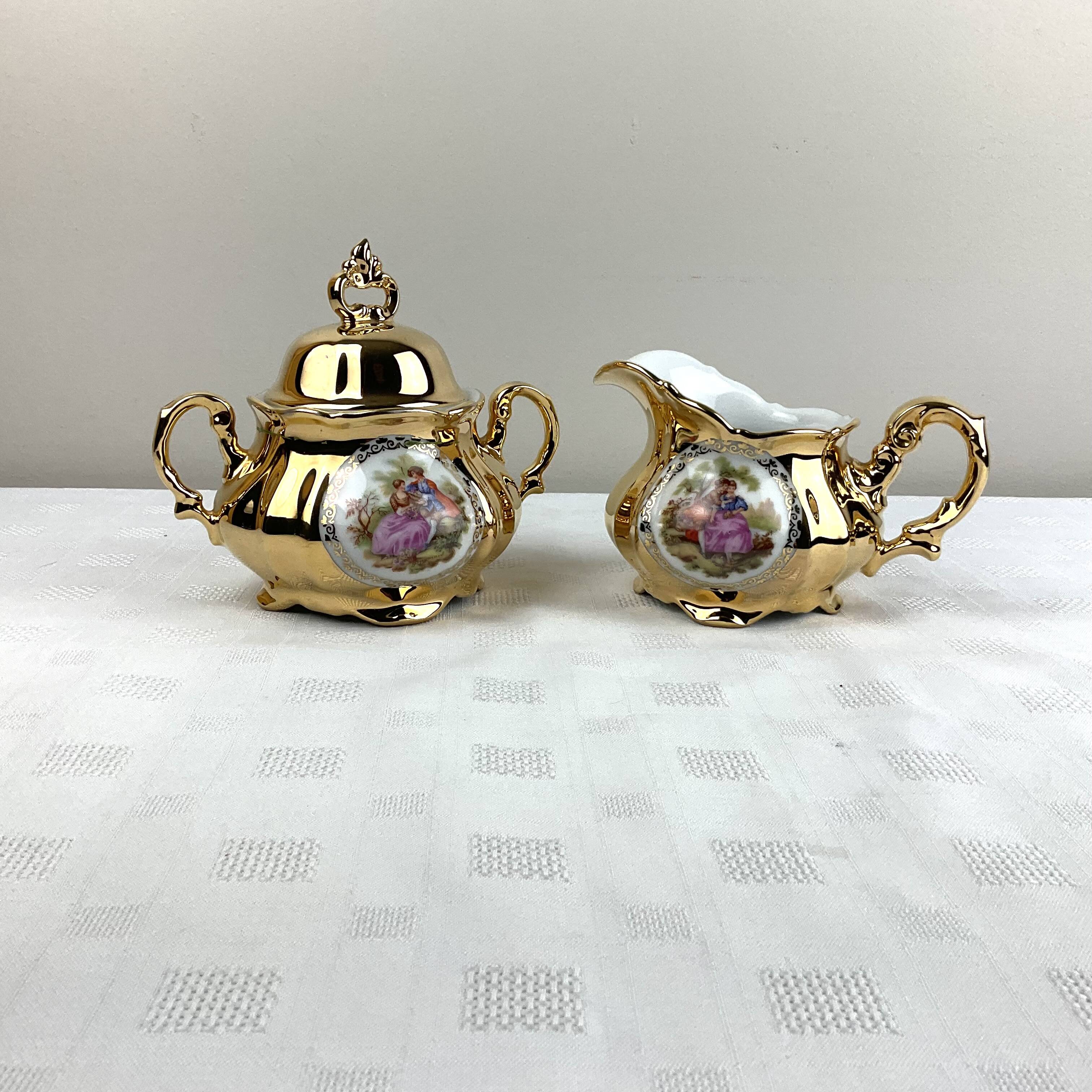 Romantic retro/vintage breakfast service Baroque Bavaria