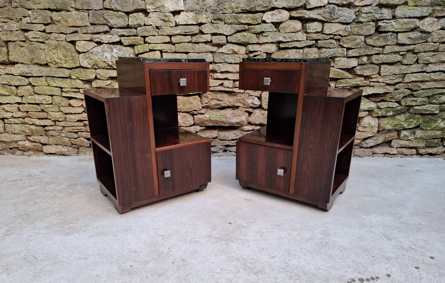 Art Deco bedside tables