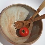 Artisanal speckled sandstone bowl diameter 27cm