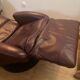 Fauteuil relax Jori des années 70 80 en cuir