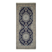 Tapis Oushak en laine noué à la main, 150 cm x 354 cm