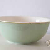 Green mint salad bowl, Villeroy and Boch, vintage