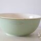 Green mint salad bowl, Villeroy and Boch, vintage